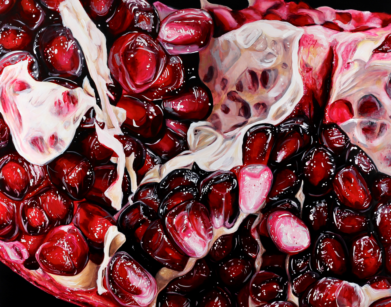 Angela Faustina - “POMEGRANATE XLI” — CAT EYE CREATIVE